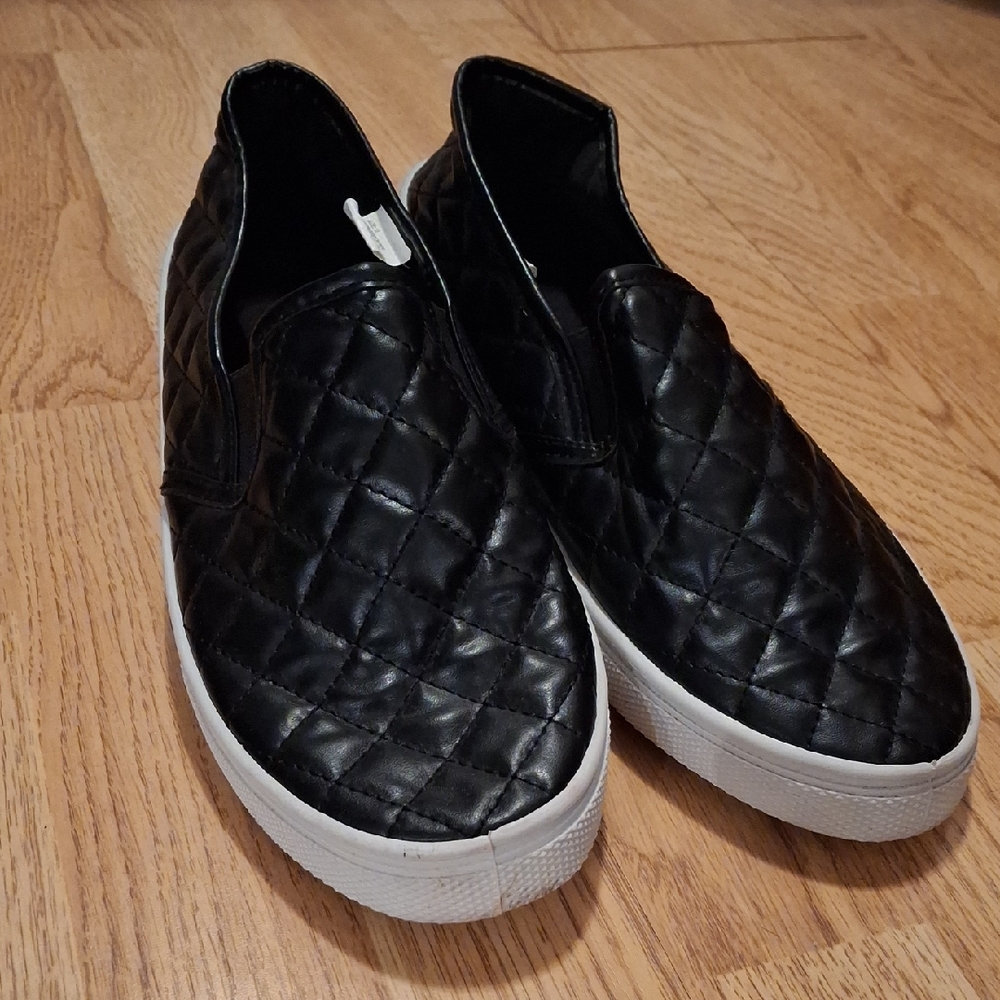 💎 Women's Quilted Slip-On Flats - Black 💎